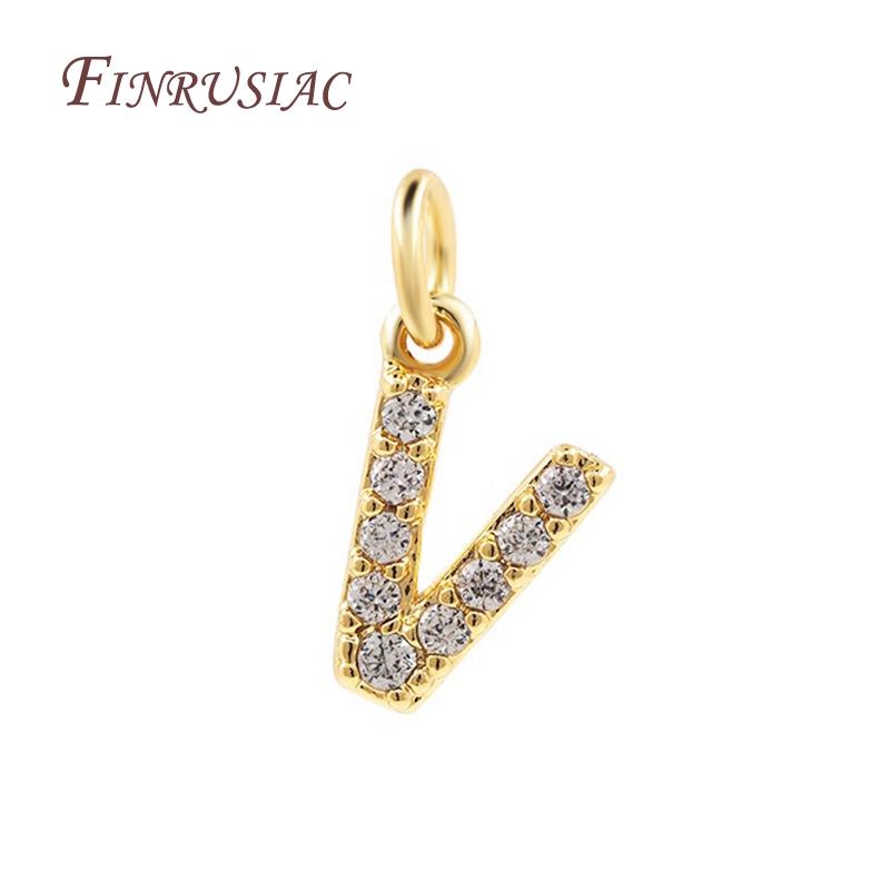 Fashion Inlay Zircon Letter Pendants 18K Gold Plated Copper A-Z Alphabet Charms For DIY Women s Necklace Jewelry Making Supplies 2 Pieces
Fashion Inlay Zircon Letter Pendants 18K Gold Plated Copper A-Z Alphabet Charms For DIY Women s Necklace Jewelry Making Supplies 2 Pieces