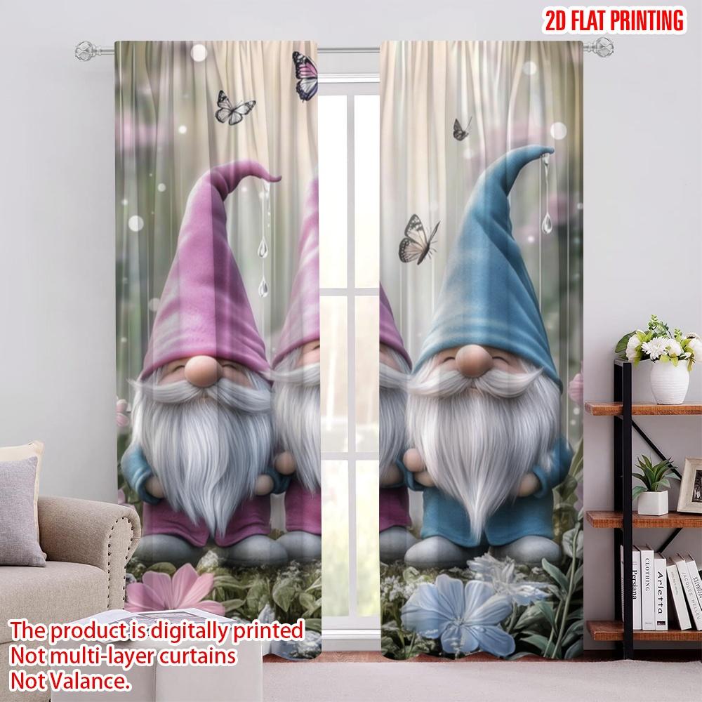 2pcs,2D plane printing Curtains&Window Treatment GnomeTrioButterflies Versatile Polyester Fabric (without rod) Decorations 52.50 × 116.00 cm 2 pcs
2pcs,2D plane printing Curtains&Window Treatment GnomeTrioButterflies Versatile Polyester Fabric (without rod) Decorations 52.50 × 116.00 cm 2 pcs