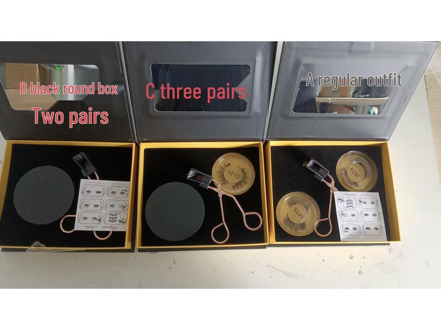 Набор квантовых магнитных накладных ресниц в стиле Douyin - Быстрое надевание за 2 секунды, не требует клея
Набор квантовых магнитных накладных ресниц в стиле Douyin - Быстрое надевание за 2 секунды, не требует клея