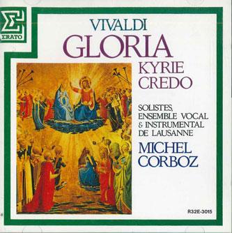 CD CORBOZ - Vivaldi: Gloria / Kyrie / Credo R32E3015 ERATO Japan Obi Classical Used
CD CORBOZ - Vivaldi: Gloria / Kyrie / Credo R32E3015 ERATO Japan Obi Classical Used