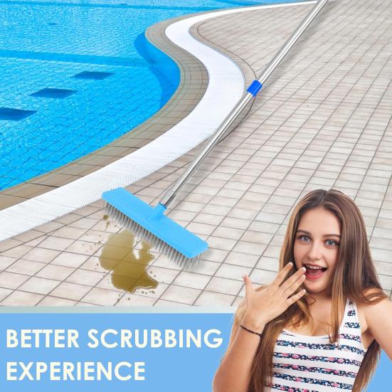 Stainless Steel Cleaning Brush Pebble Cleaning Brush Patio Pool Stone Tiles Cleaner Outdoor Scrubbing Brush 80 cm A
Stainless Steel Cleaning Brush Pebble Cleaning Brush Patio Pool Stone Tiles Cleaner Outdoor Scrubbing Brush 80 cm A