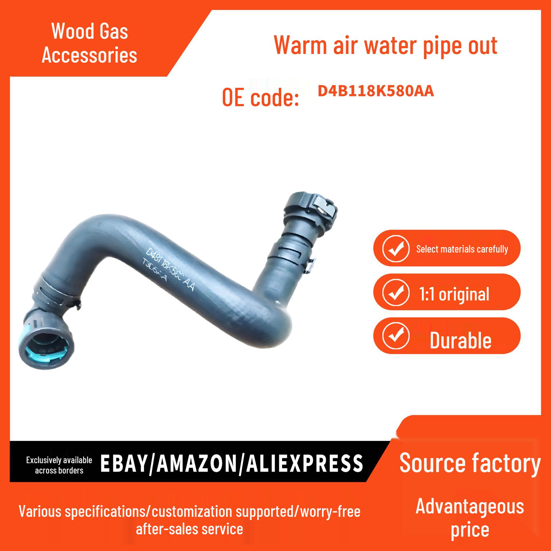 Radiator Outlet Hose: Fits 2013-2021 Ford EcoSport 1.0T Models pokess
Radiator Outlet Hose: Fits 2013-2021 Ford EcoSport 1.0T Models pokess