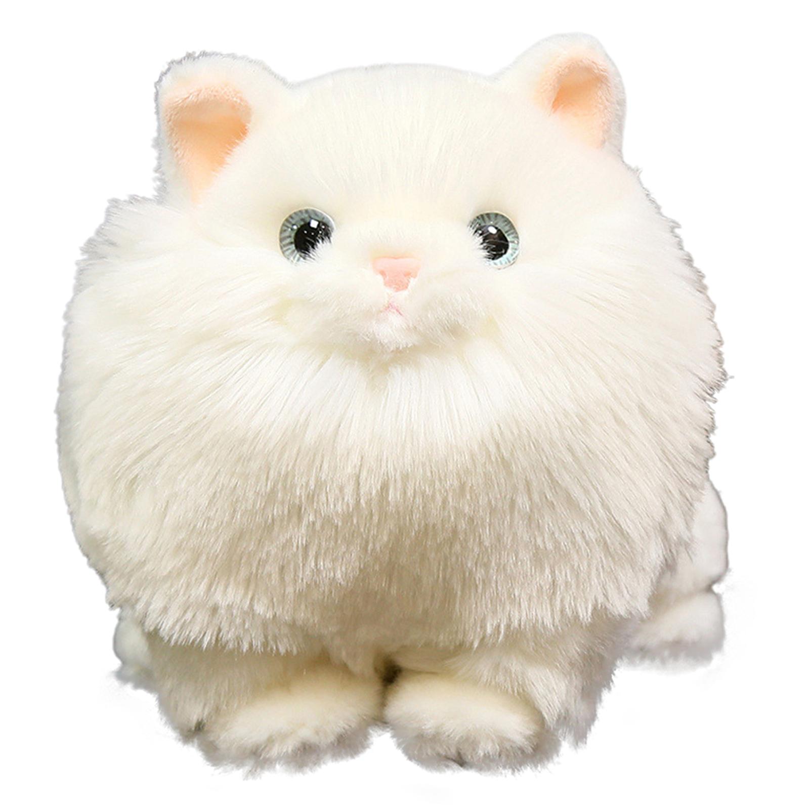 Fuzzy Cat Plush Doll Stuffed Cartoon Kitten Plushies Pacify Rag Toy Bedside Ornament Cushion Gift For Kids Girls 25cm білий
Fuzzy Cat Plush Doll Stuffed Cartoon Kitten Plushies Pacify Rag Toy Bedside Ornament Cushion Gift For Kids Girls 25cm білий