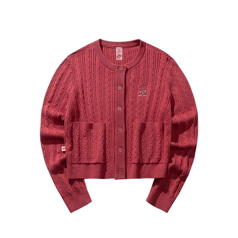 Anta X Cross-Border Collaboration Life Series Comfortable Casual Simple Versatile Long Sleeve Knit Top Women tops Warm-Autumn-Red 162518752-2 3XL
Anta X Cross-Border Collaboration Life Series Comfortable Casual Simple Versatile Long Sleeve Knit Top Women tops Warm-Autumn-Red 162518752-2 3XL