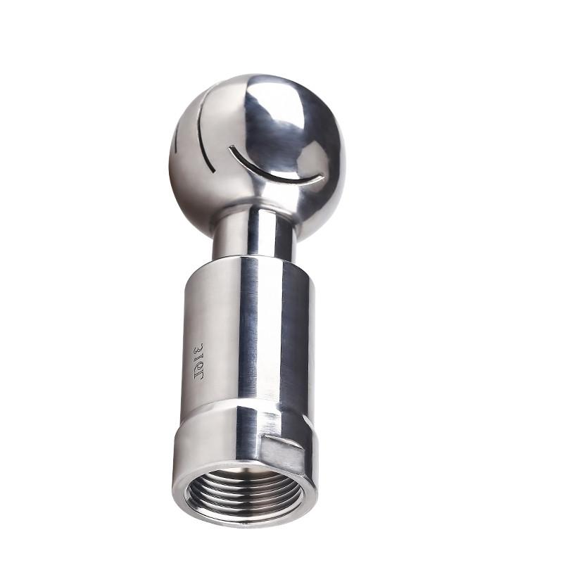 BSP1/2 -2 Inch SS304 Stainless Rotary Spray Ball Sanitary Female Thread CIP Tank Cleaning Head 360 Degree Coverage Wash Fittin 1/2
BSP1/2 -2 Inch SS304 Stainless Rotary Spray Ball Sanitary Female Thread CIP Tank Cleaning Head 360 Degree Coverage Wash Fittin 1/2