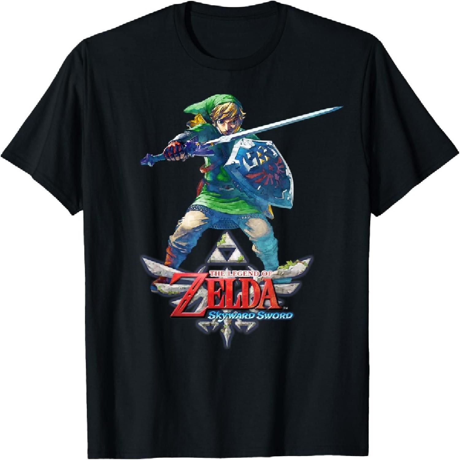 Nintendo Zelda Skyward Sword Link Ready For Battle T-Shirt T-Shirt XXXXXL різнокольоровий
Nintendo Zelda Skyward Sword Link Ready For Battle T-Shirt T-Shirt XXXXXL різнокольоровий