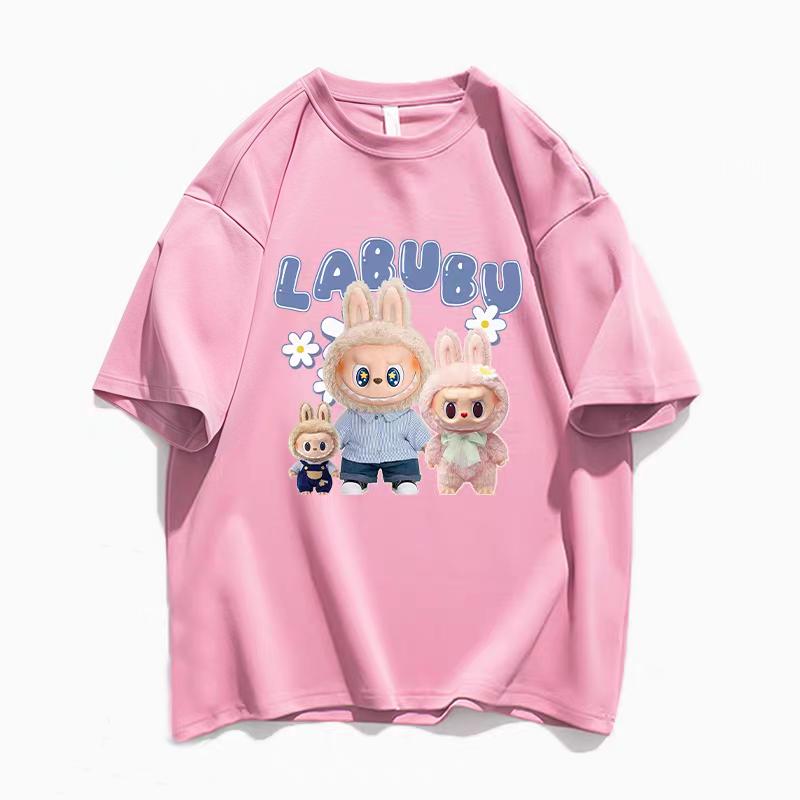 Новая Горячая Футболка с Принтом LaBuBu для Женщин Популярная Футболка с Коротким Рукавом Семейный Образ Парная Одежда Топ S
Новая Горячая Футболка с Принтом LaBuBu для Женщин Популярная Футболка с Коротким Рукавом Семейный Образ Парная Одежда Топ S