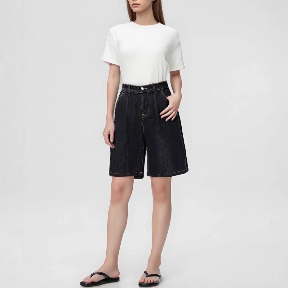Women s High-Waisted Slimming Denim Shorts - Four-Way Stretch Straight Leg (Summer 2025) Size 26
Women s High-Waisted Slimming Denim Shorts - Four-Way Stretch Straight Leg (Summer 2025) Size 26