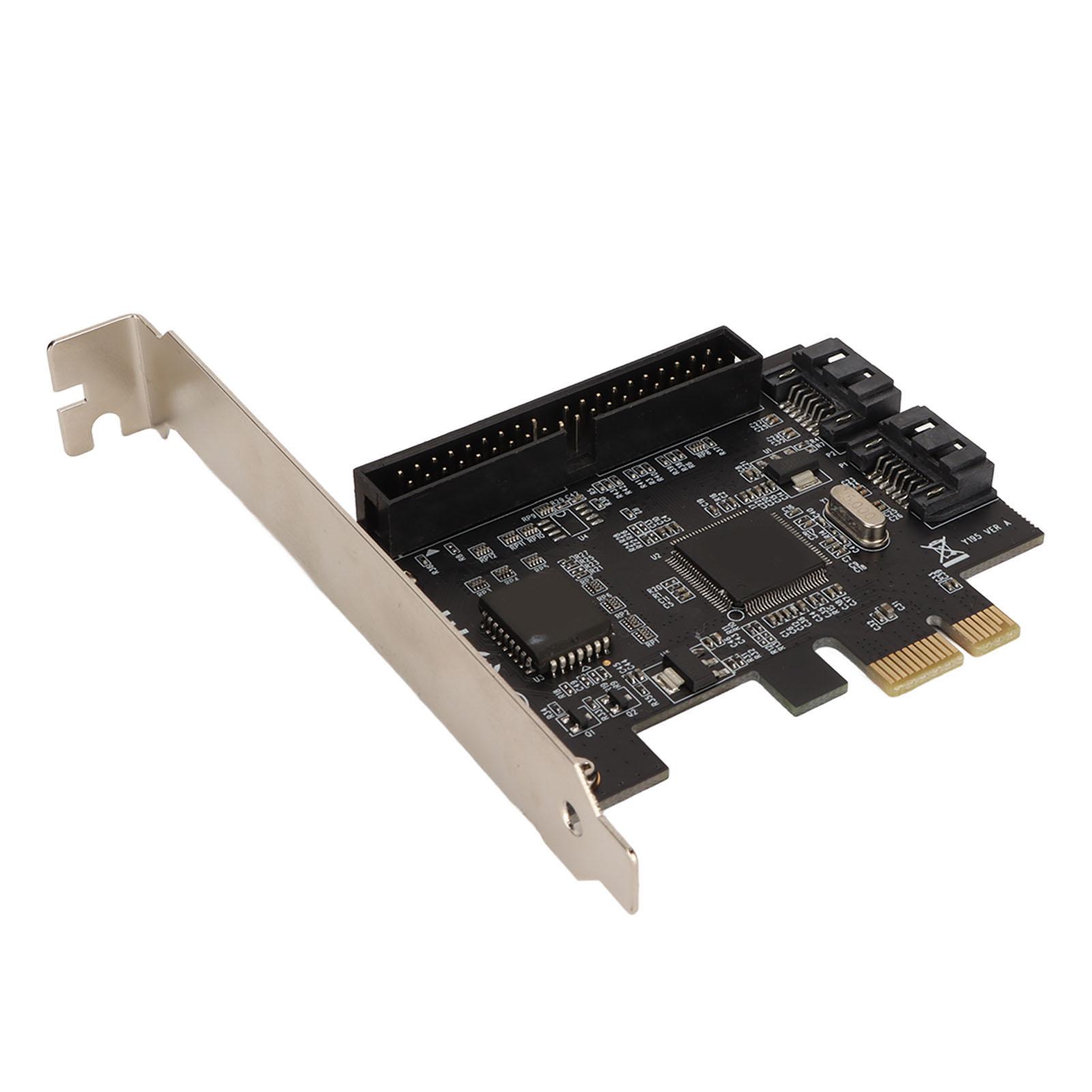 Карта PCIe 2.0 SATA 2 порти 40-контактний інтерфейс 6.0 Гбіт/с 3.0 Гбіт/с 1.5 Гбіт/с SSD PCI E до SATA розширення
Карта PCIe 2.0 SATA 2 порти 40-контактний інтерфейс 6.0 Гбіт/с 3.0 Гбіт/с 1.5 Гбіт/с SSD PCI E до SATA розширення
