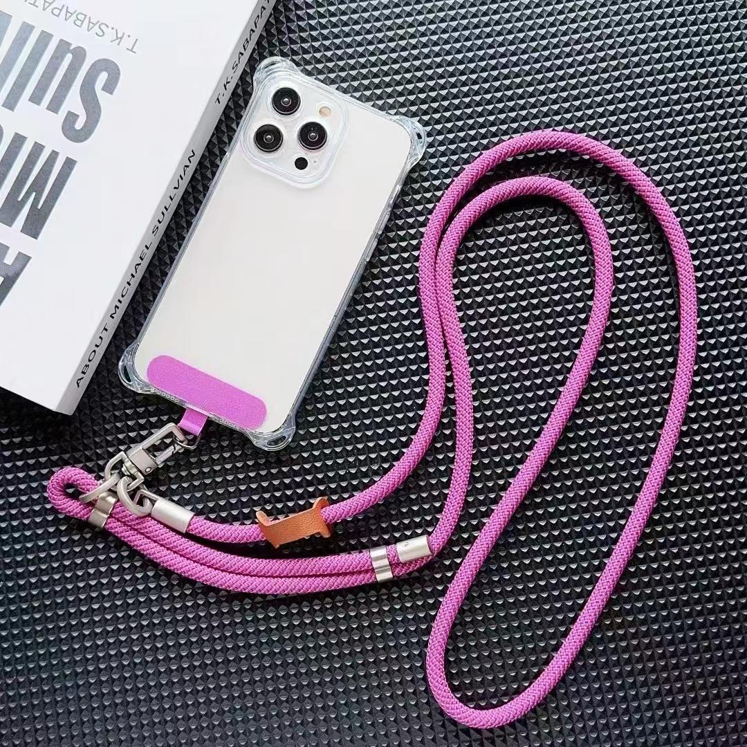 150cm Phone Long Lanyard Adjustable Crossbody Shoulder Strap with Tether Tab,Diameter: 8mm Style J
150cm Phone Long Lanyard Adjustable Crossbody Shoulder Strap with Tether Tab,Diameter: 8mm Style J