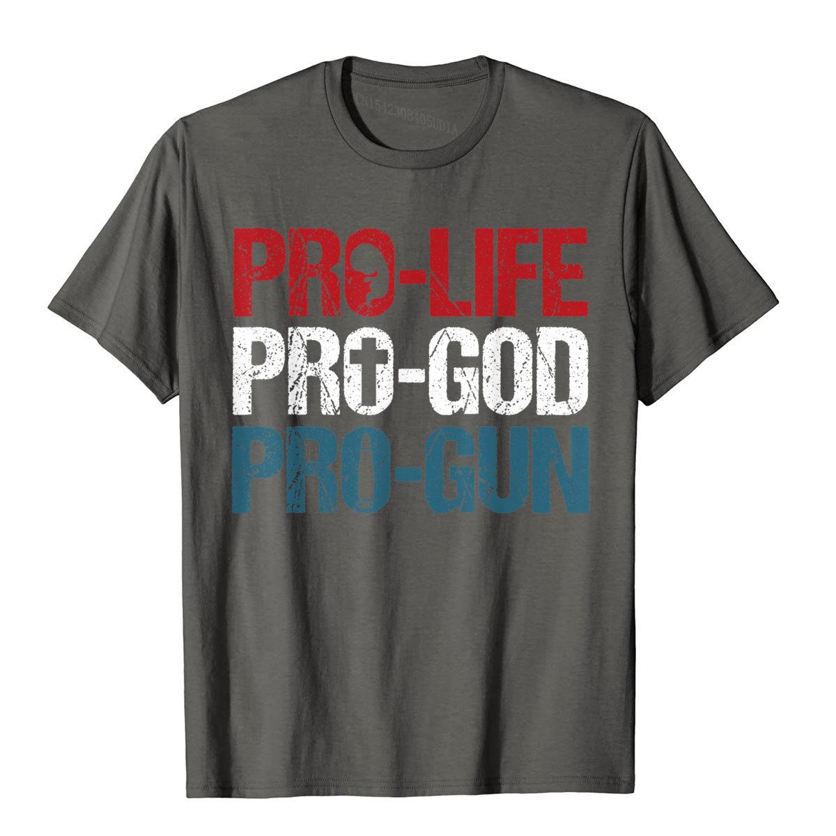 Pro Life Pro God Pro Gun Shirt USA Patriot Birthday Gift T-Shirt Cotton Holiday Tops Shirt Oversized Men s T Shirts Preppy S
Pro Life Pro God Pro Gun Shirt USA Patriot Birthday Gift T-Shirt Cotton Holiday Tops Shirt Oversized Men s T Shirts Preppy S