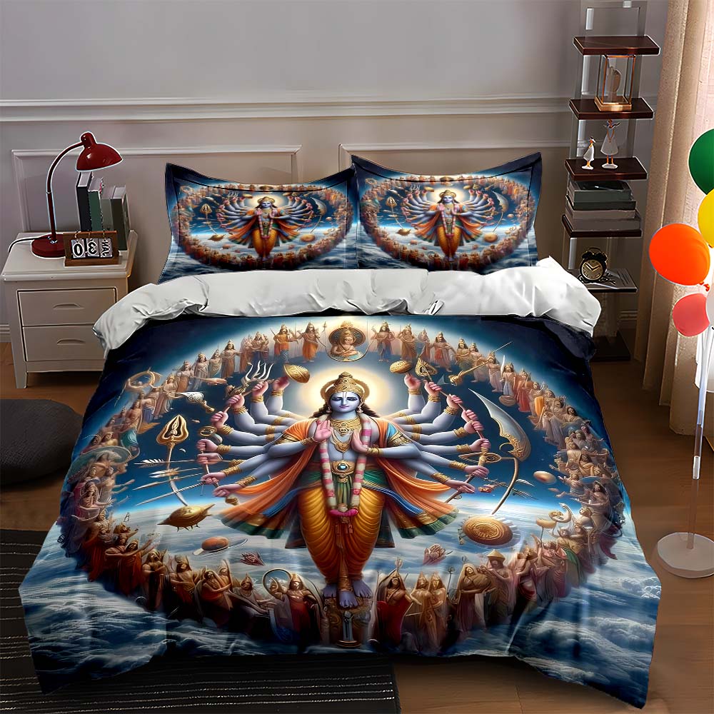 Divine multicolored deity Bedding Duvet cover sets Duvet covers Pillowcases gifts (1 * Duvet Cover 2 * Pillowcases, without duvet insert) 135x200cm
Divine multicolored deity Bedding Duvet cover sets Duvet covers Pillowcases gifts (1 * Duvet Cover 2 * Pillowcases, without duvet insert) 135x200cm