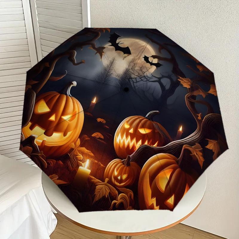 1pc Halloween Night with Jack-o -lanterns Umbrella with Plastic Handle,Suitable for All Seasons Home Travel Outdoor UmbrellaDD1288
1pc Halloween Night with Jack-o -lanterns Umbrella with Plastic Handle,Suitable for All Seasons Home Travel Outdoor UmbrellaDD1288