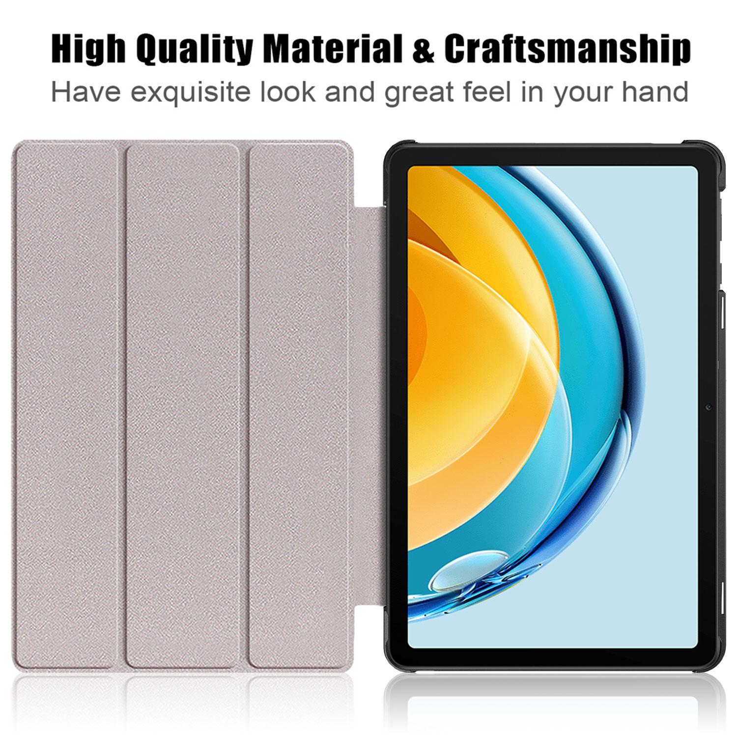 For Huawei MatePad SE 10.4-inch PU Leather Tablet Case Tri-fold Stand Anti-drop Tablet Cover Black
For Huawei MatePad SE 10.4-inch PU Leather Tablet Case Tri-fold Stand Anti-drop Tablet Cover Black