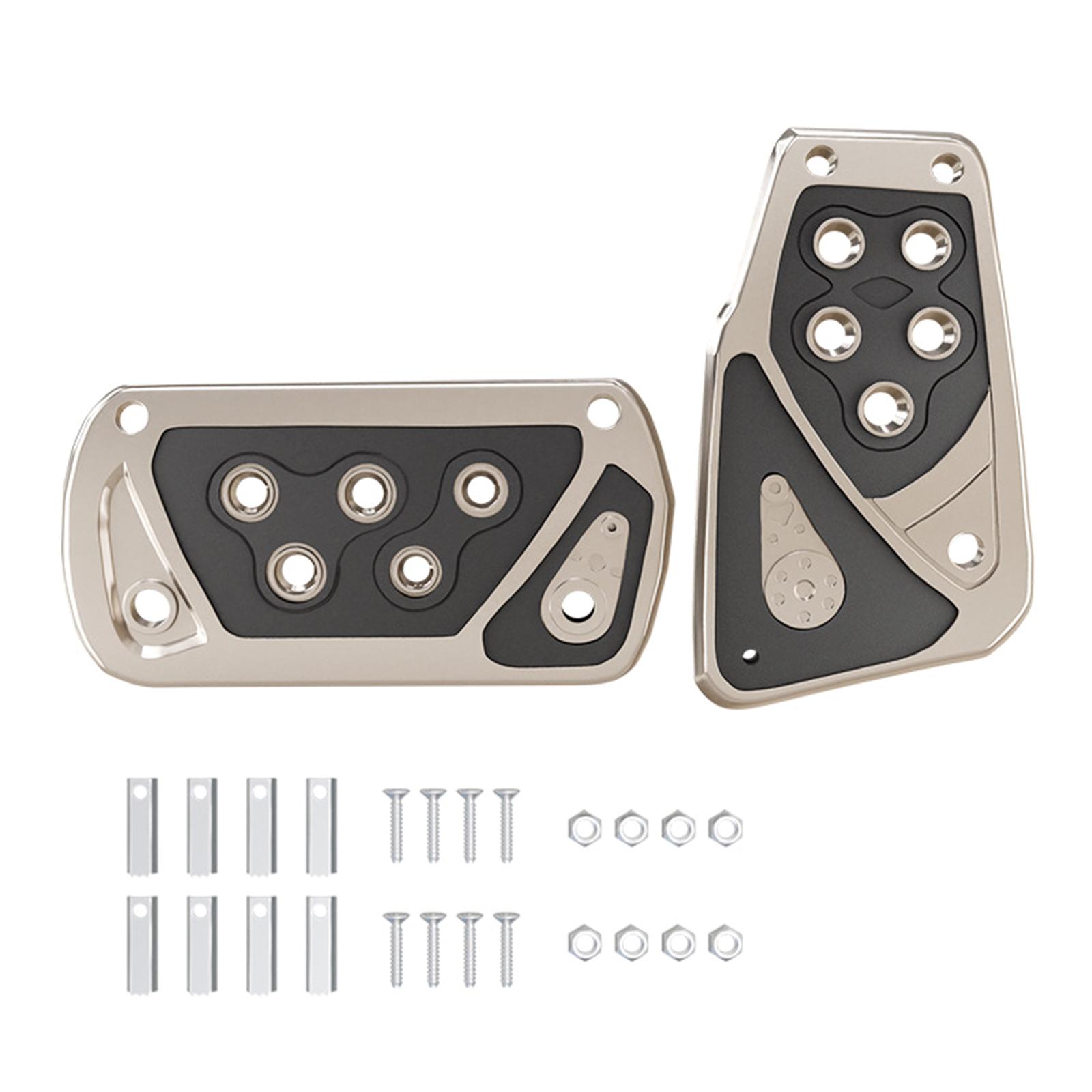 Универсальный противоскользящий чехол для педали акселератора, тормоза, автоматической коробки передач, нескользящий чехол для автомобильного аксессуара, подставки для ног, детали интерьера
Универсальный противоскользящий чехол для педали акселератора, тормоза, автоматической коробки передач, нескользящий чехол для автомобильного аксессуара, подставки для ног, детали интерьера