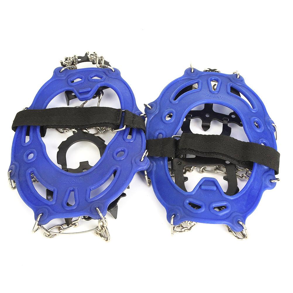 1 Pair Universal 14 Teeth Anti Slip Ice Cleat Shoe Grips Spikes Cleats Crampons for Hiking
1 Pair Universal 14 Teeth Anti Slip Ice Cleat Shoe Grips Spikes Cleats Crampons for Hiking