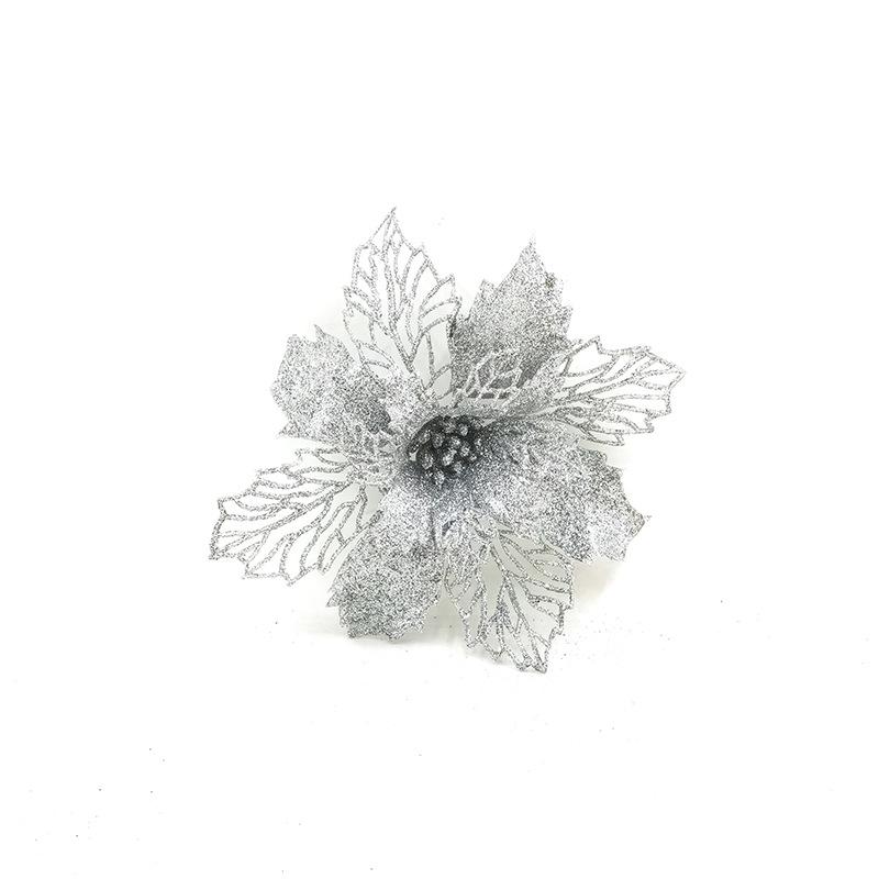 10см Розовый Глиттер Пуансеттия Новогодние Елочные Украшения и Декор серебряный
10см Розовый Глиттер Пуансеттия Новогодние Елочные Украшения и Декор серебряный