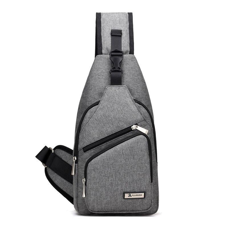 Stylish Men Usb Charging Bag With Durable Oxford Cloth And Adjustable Shoulder Strap сірий колір
Stylish Men Usb Charging Bag With Durable Oxford Cloth And Adjustable Shoulder Strap сірий колір