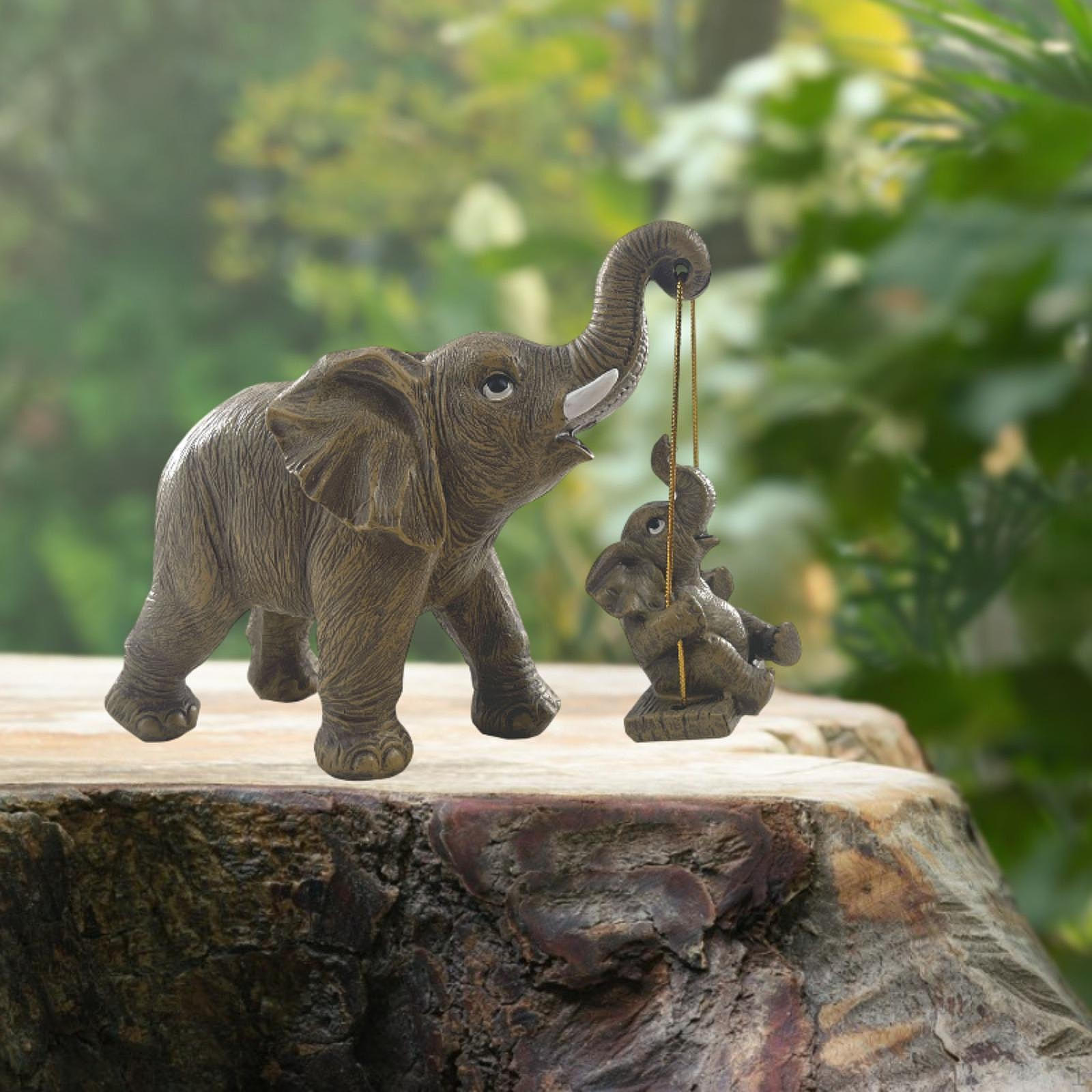 Elephant Statue, Figurine, Creative Decorative Desktop Decoration, Resin Ornament for Living Room
Elephant Statue, Figurine, Creative Decorative Desktop Decoration, Resin Ornament for Living Room