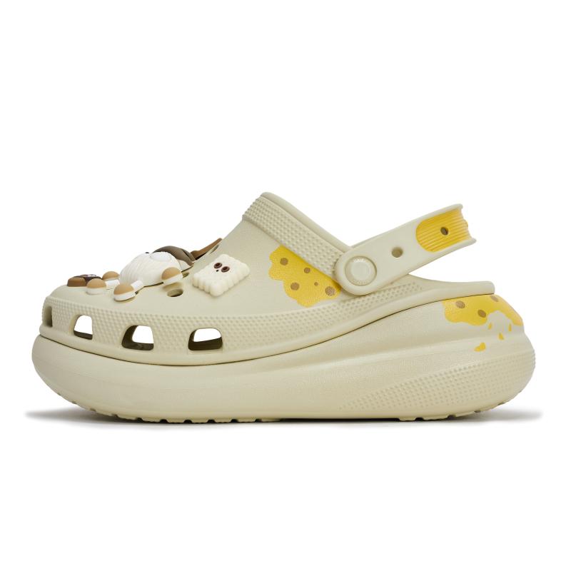 Crocs Crush Clog REGO Hot Dog Delicious Biscuits EVA Cheese Cookies Detachable Hole Shoes Unisex Bone White Brown Yellow 39-40
Crocs Crush Clog REGO Hot Dog Delicious Biscuits EVA Cheese Cookies Detachable Hole Shoes Unisex Bone White Brown Yellow 39-40