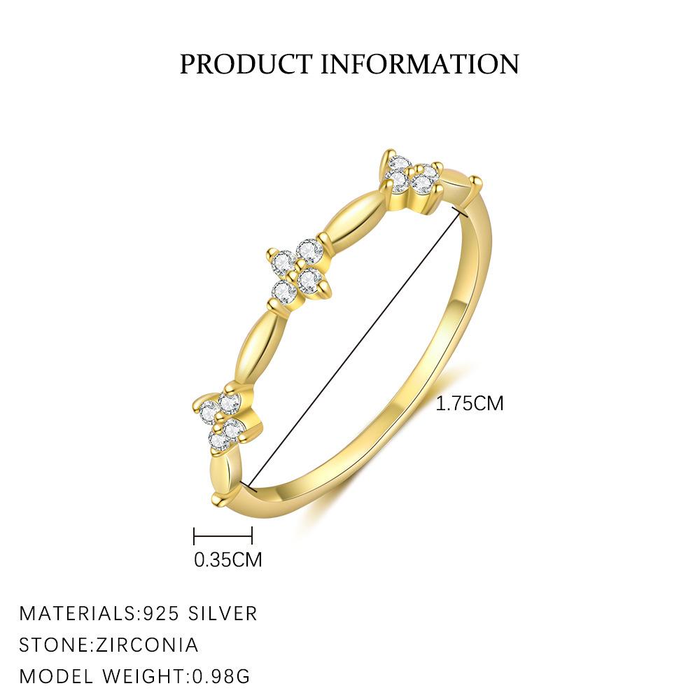 925 sterling silver French luxury Floral Zircon Ring for Women Simple Fashionable Jewelry Gifts Accessories
925 sterling silver French luxury Floral Zircon Ring for Women Simple Fashionable Jewelry Gifts Accessories