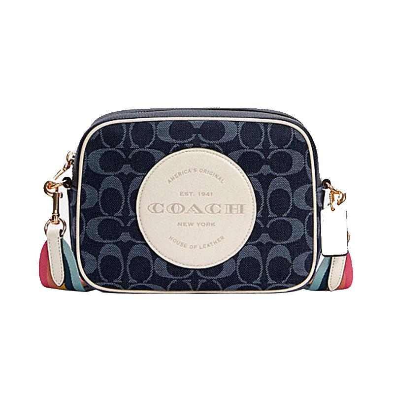 COACH Dempsey 21 Chambray fully printed classic presbyopia logo patch fabric patchwork shoulder crossbody bag small size women s denim blue синій
COACH Dempsey 21 Chambray fully printed classic presbyopia logo patch fabric patchwork shoulder crossbody bag small size women s denim blue синій