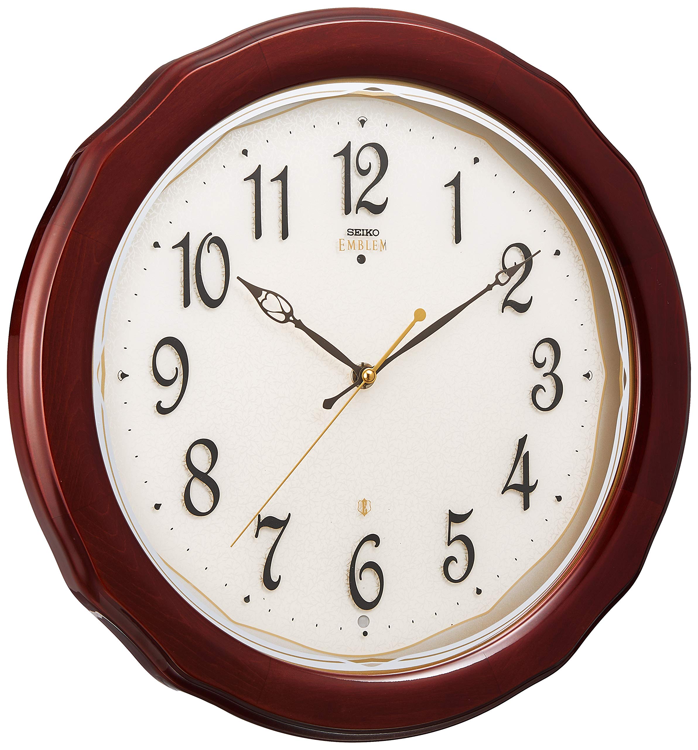 Настінний годинник Seiko Clock Чайне дерево 327 x 327 x 48 мм Радіо Аналоговий SEIKO EMBLEM HS521B
Настінний годинник Seiko Clock Чайне дерево 327 x 327 x 48 мм Радіо Аналоговий SEIKO EMBLEM HS521B