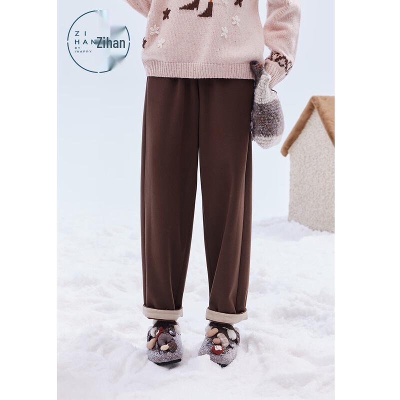 ZIHAN Women s Fleece-Lined Tapered Knit Casual Pants S
ZIHAN Women s Fleece-Lined Tapered Knit Casual Pants S
