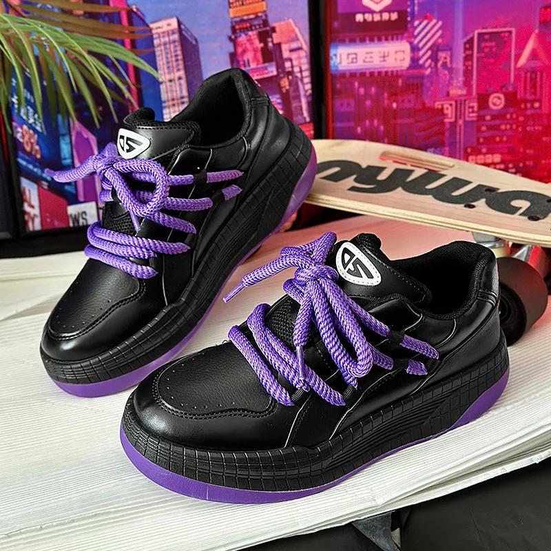 Оригинальные брендовые мужские кроссовки Trend Street Skateboard Shoes 2025New Casual Shoes for Men Platform Vulcanize Shoe Tenis Masculino 39
Оригинальные брендовые мужские кроссовки Trend Street Skateboard Shoes 2025New Casual Shoes for Men Platform Vulcanize Shoe Tenis Masculino 39
