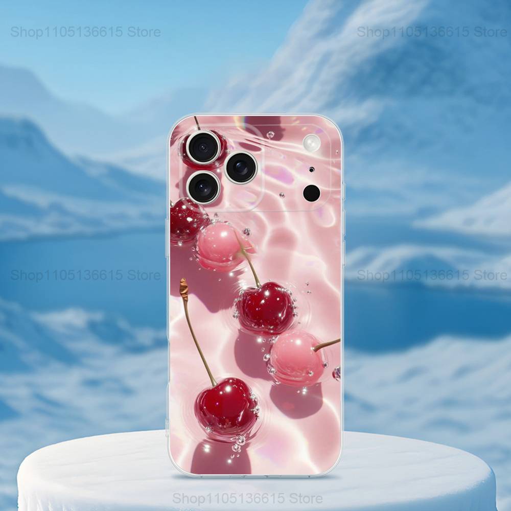 Cute Cherries Pink Fruit Case For iPhone Max,13,XR,SE,12,15,Pro,17,Plus,11,14,16,X,XS,Mini Transparent Soft Cover iPhone15PRO
Cute Cherries Pink Fruit Case For iPhone Max,13,XR,SE,12,15,Pro,17,Plus,11,14,16,X,XS,Mini Transparent Soft Cover iPhone15PRO