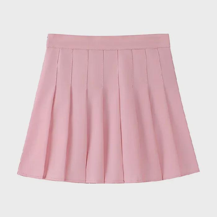 Плиссированная юбка миди на молнии и пуговице - Универсальная школьная форма JK для весны, лета и осени XS светло-розовый
Плиссированная юбка миди на молнии и пуговице - Универсальная школьная форма JK для весны, лета и осени XS светло-розовый