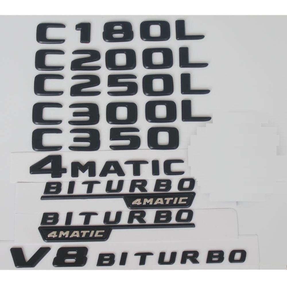 Flat Matte Black Rear Trunk Letters Badges Emblems for Mercedes Benz W205 W206 C180 C200 C220 C240 C250 C300 C350 C400 4MATIC C200
Flat Matte Black Rear Trunk Letters Badges Emblems for Mercedes Benz W205 W206 C180 C200 C220 C240 C250 C300 C350 C400 4MATIC C200