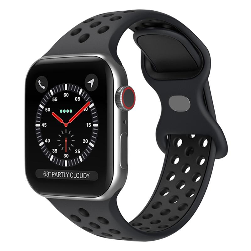 For Apple Watch Series 10 46mm/Ultra 2 Ultra 49mm/9 8 7 45mm/SE (2023) SE (2022) SE 6 5 4 44mm/3 2 1 42mm Watch Band,Size: S/M Black/Pink
For Apple Watch Series 10 46mm/Ultra 2 Ultra 49mm/9 8 7 45mm/SE (2023) SE (2022) SE 6 5 4 44mm/3 2 1 42mm Watch Band,Size: S/M Black/Pink