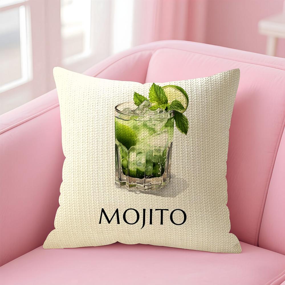 Mojito Cocktail INS Cushion Cover Natural Linen Pillow Case DoubleSided Print Decorative Sofa Pillowcase Home Decor Gift 30x30cm
Mojito Cocktail INS Cushion Cover Natural Linen Pillow Case DoubleSided Print Decorative Sofa Pillowcase Home Decor Gift 30x30cm