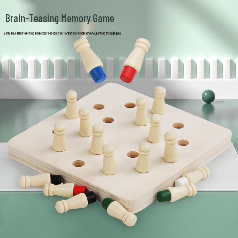 Toddler Wooden Memory Game: Color Matching Puzzle for Early Education and Cognitive Development
Toddler Wooden Memory Game: Color Matching Puzzle for Early Education and Cognitive Development