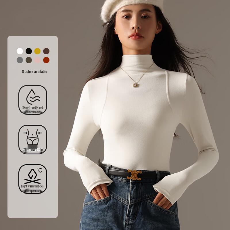 YUZHAOLIN Женский облегающий термотоп с начесом и полувысоким воротником L (80-120 jin)
YUZHAOLIN Женский облегающий термотоп с начесом и полувысоким воротником L (80-120 jin)