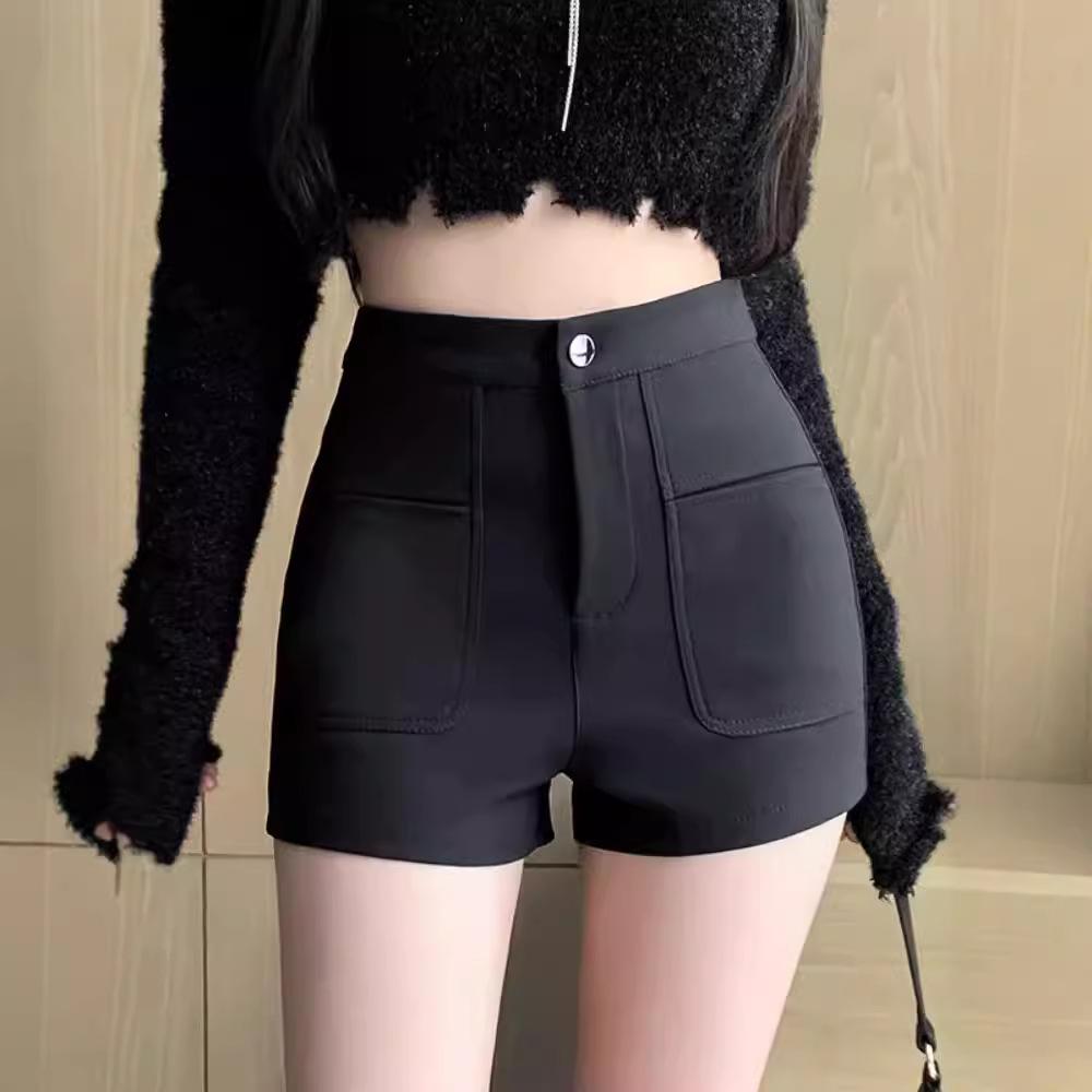 Women s High Waist Black Suit Shorts - Autumn/Winter 2024 A-Line Hip-Hugging Bootcut Large
Women s High Waist Black Suit Shorts - Autumn/Winter 2024 A-Line Hip-Hugging Bootcut Large