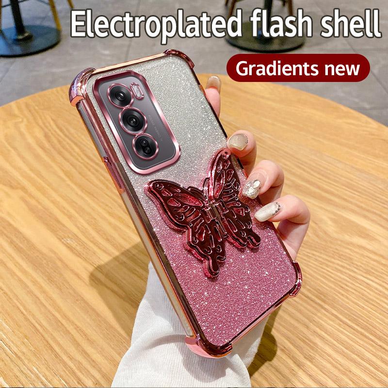 Shockproof Butterfly Holder Phone Case For OPPO Reno 12 11 10 Pro 8 7 6 5 5G 12F 11F 7Z 8Z Find X3 X5 Lite X7 Ultra Soft Cover Find X7 Ultra рожевий
Shockproof Butterfly Holder Phone Case For OPPO Reno 12 11 10 Pro 8 7 6 5 5G 12F 11F 7Z 8Z Find X3 X5 Lite X7 Ultra Soft Cover Find X7 Ultra рожевий