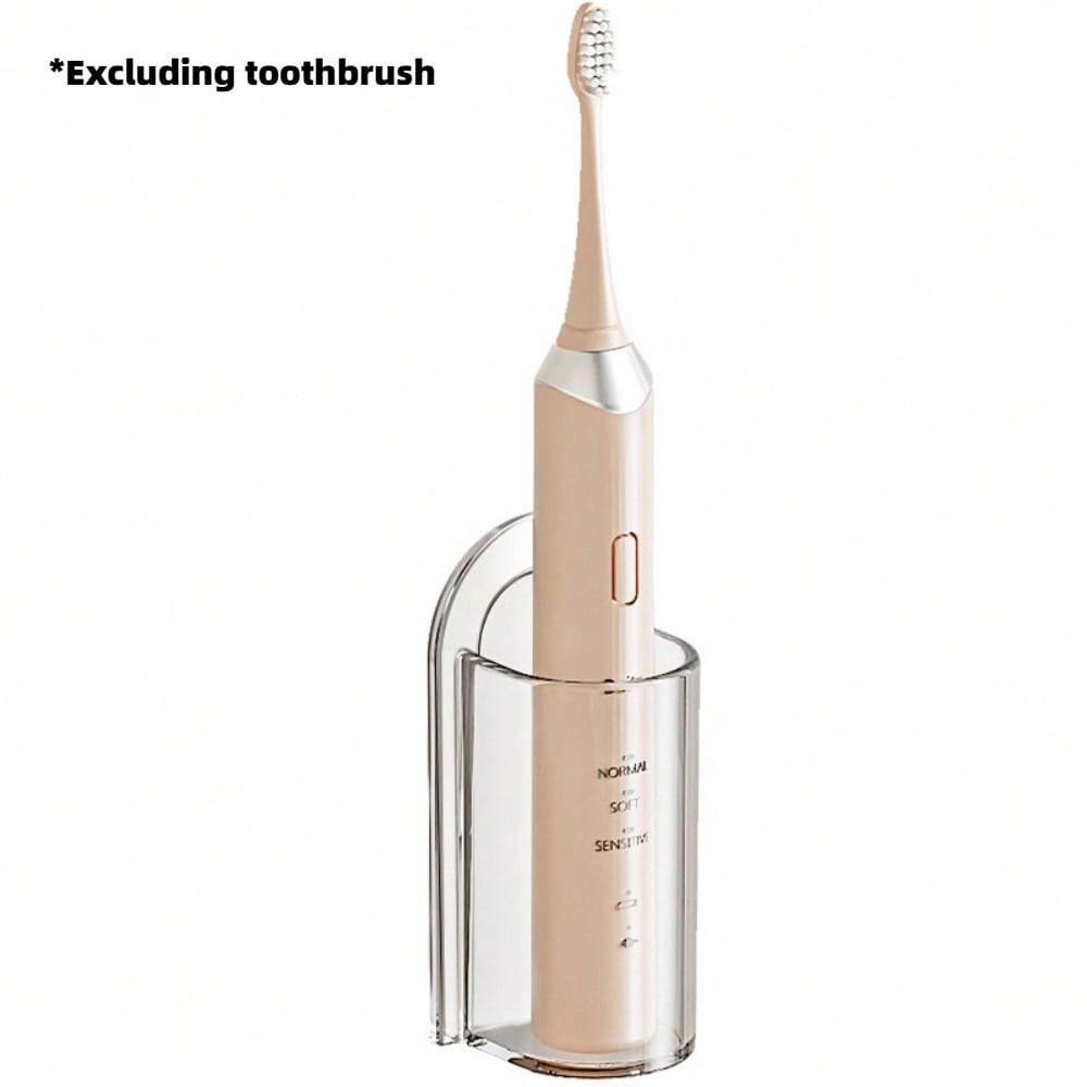 Wall-Mounted Electric Toothbrush Holder with Two Self-Adhesive Pieces - A Space-Saving Organizer 1PC чистый
Wall-Mounted Electric Toothbrush Holder with Two Self-Adhesive Pieces - A Space-Saving Organizer 1PC чистый