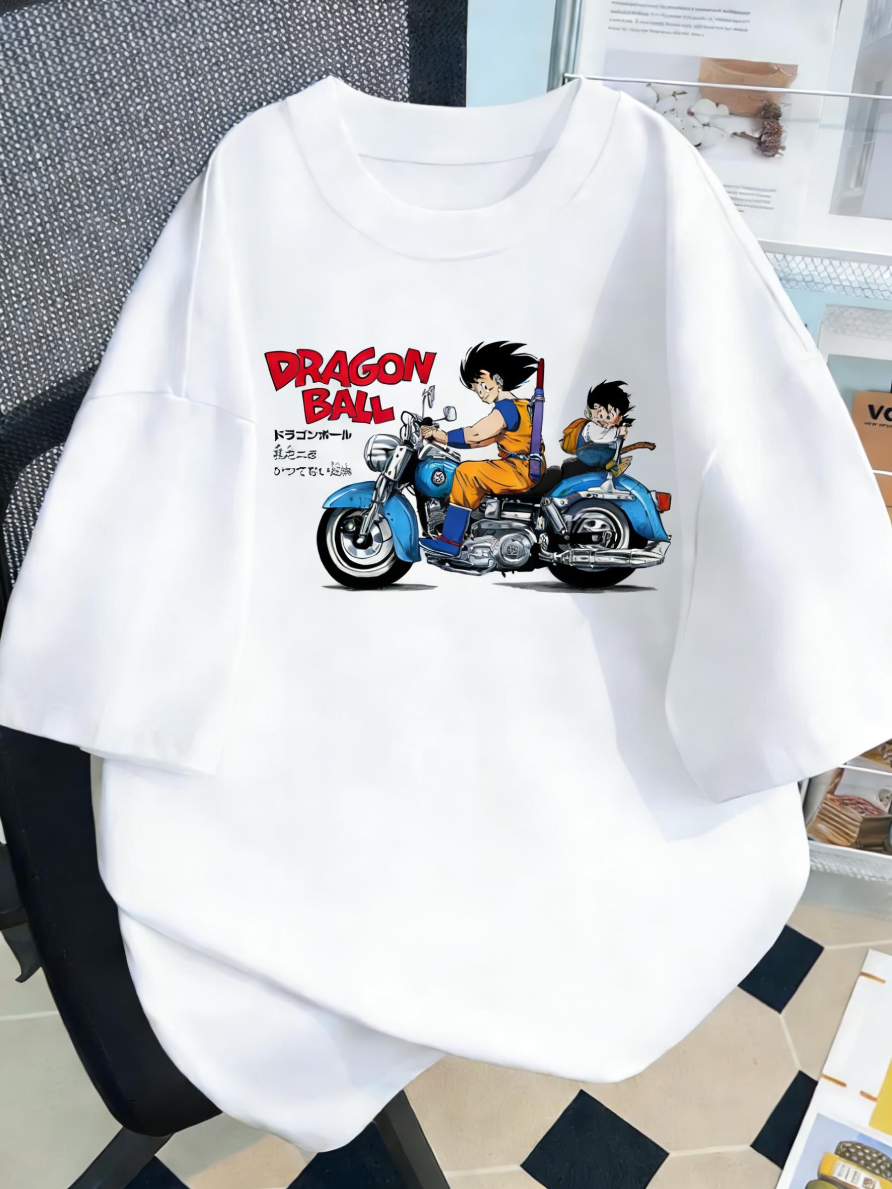 Летний Белый Большого Размера Dragon Ball Аниме Принт Мужская Женская Футболка Повседневная Родитель-Ребенок Топы Y2K Харадзюку Стиль Мода Милый S
Летний Белый Большого Размера Dragon Ball Аниме Принт Мужская Женская Футболка Повседневная Родитель-Ребенок Топы Y2K Харадзюку Стиль Мода Милый S