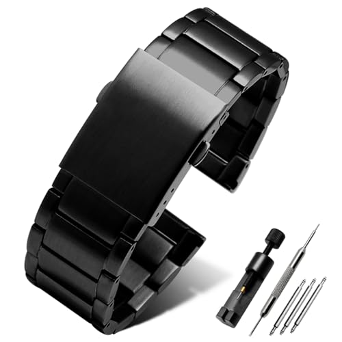 ZHUOLEI Replacement Watch Band for Diesel Watches, 22mm, 24mm, 26mm, 28mm, Stainless Steel Metal Band, Includes 3 Spring Bars, Removal Tool, and Box
ZHUOLEI Replacement Watch Band for Diesel Watches, 22mm, 24mm, 26mm, 28mm, Stainless Steel Metal Band, Includes 3 Spring Bars, Removal Tool, and Box