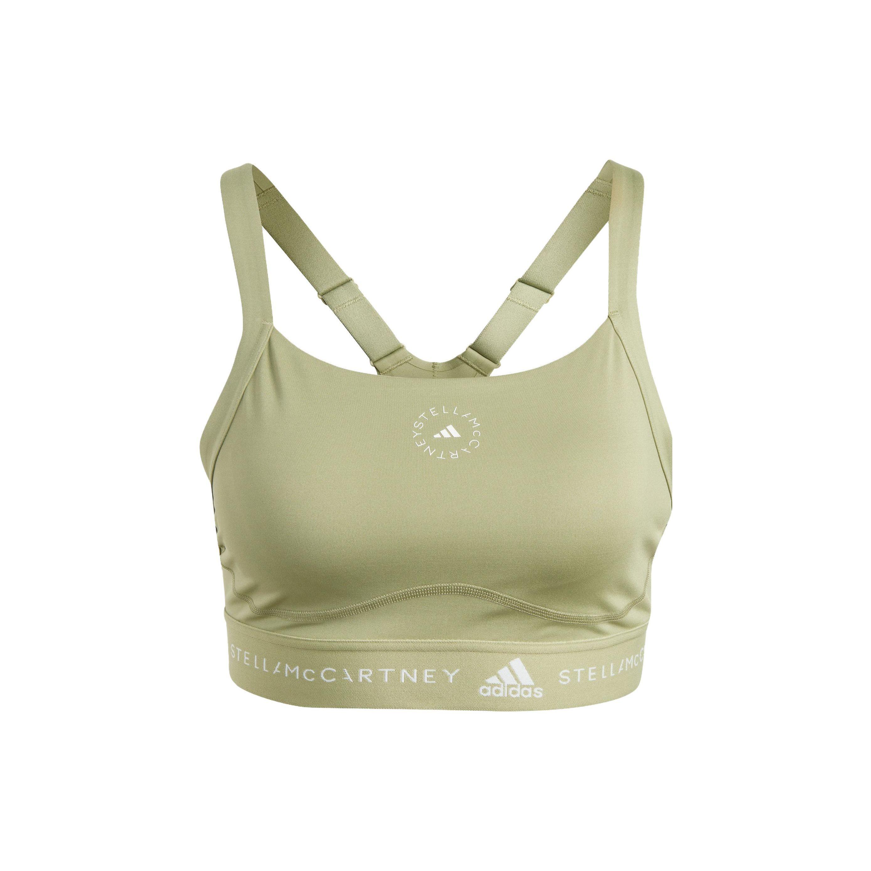 Adidas Truepurpose Medium Support Logo Print Sports Bra Women Tent-Green HR2223 S
Adidas Truepurpose Medium Support Logo Print Sports Bra Women Tent-Green HR2223 S