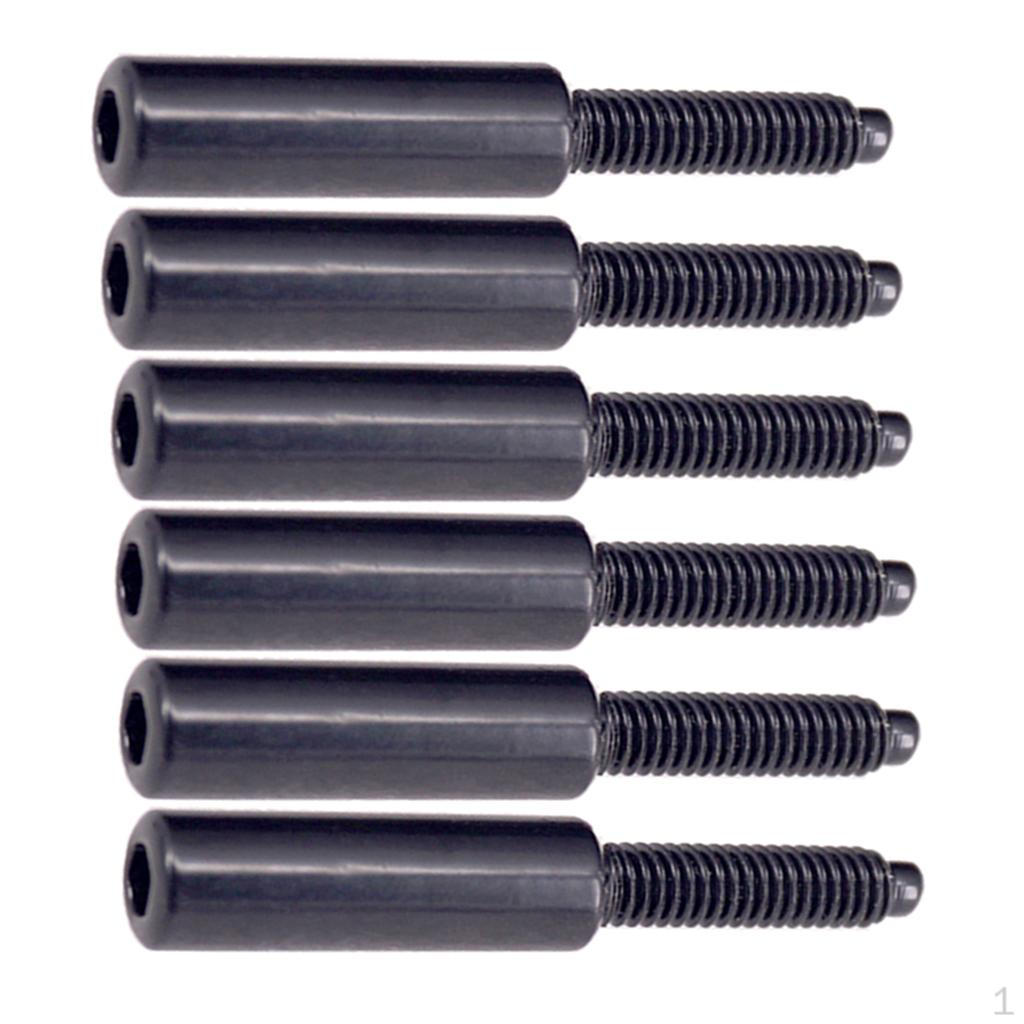 6 Pieces Guitar Tremolo Bridge Saddle Locked String Hexagon Screws Electric Parts Accessory
6 Pieces Guitar Tremolo Bridge Saddle Locked String Hexagon Screws Electric Parts Accessory