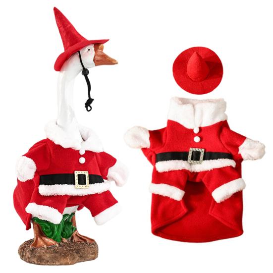 Christmas Porch Goose Outfits Red Skirt with Hat Outdoor Goose Xmas Costume Accessory for 17 Inch or 23 Inch Goose Statue S A
Christmas Porch Goose Outfits Red Skirt with Hat Outdoor Goose Xmas Costume Accessory for 17 Inch or 23 Inch Goose Statue S A