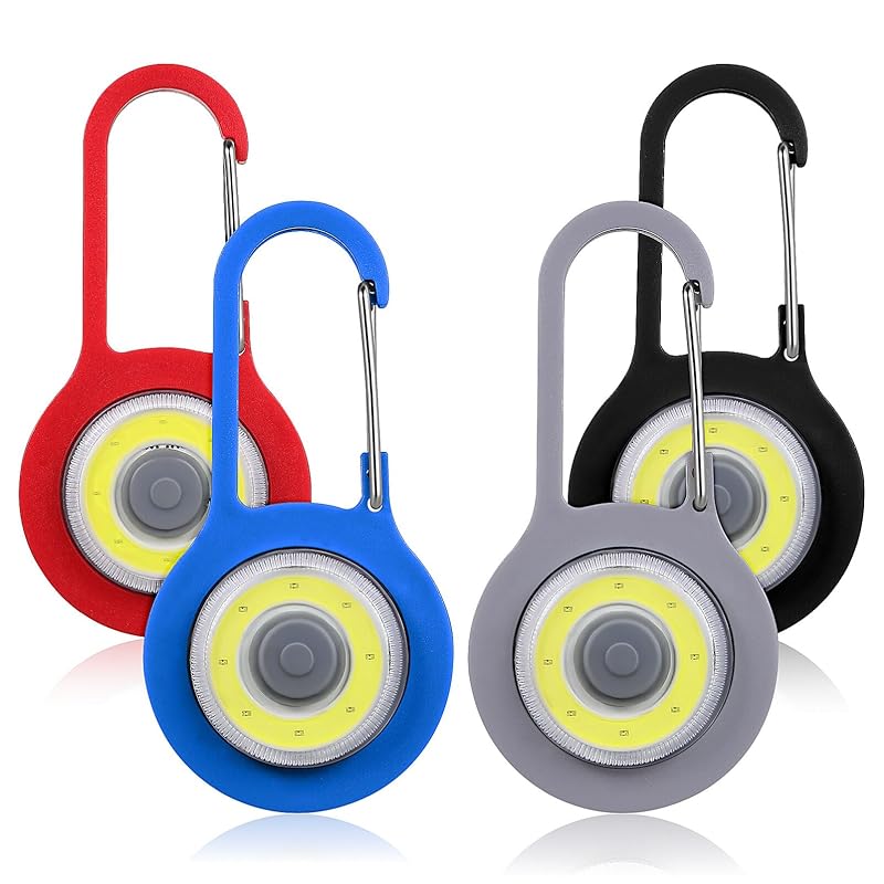 LIOOBO cob light keychain light stroll light running walking jogging For walking 3 modes 4 colors 4 pieces
LIOOBO cob light keychain light stroll light running walking jogging For walking 3 modes 4 colors 4 pieces