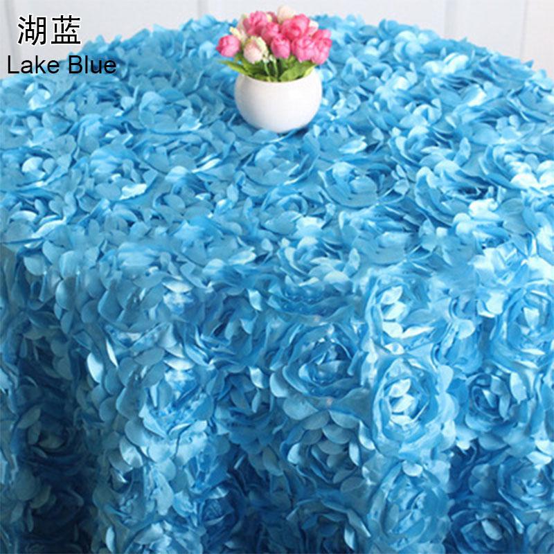 Three dimensional rose tablecloth, petal wedding tablecloth, modern hotel check-in tablecloth, cake petal tablecloth Round 120cm озеро синього кольору
Three dimensional rose tablecloth, petal wedding tablecloth, modern hotel check-in tablecloth, cake petal tablecloth Round 120cm озеро синього кольору