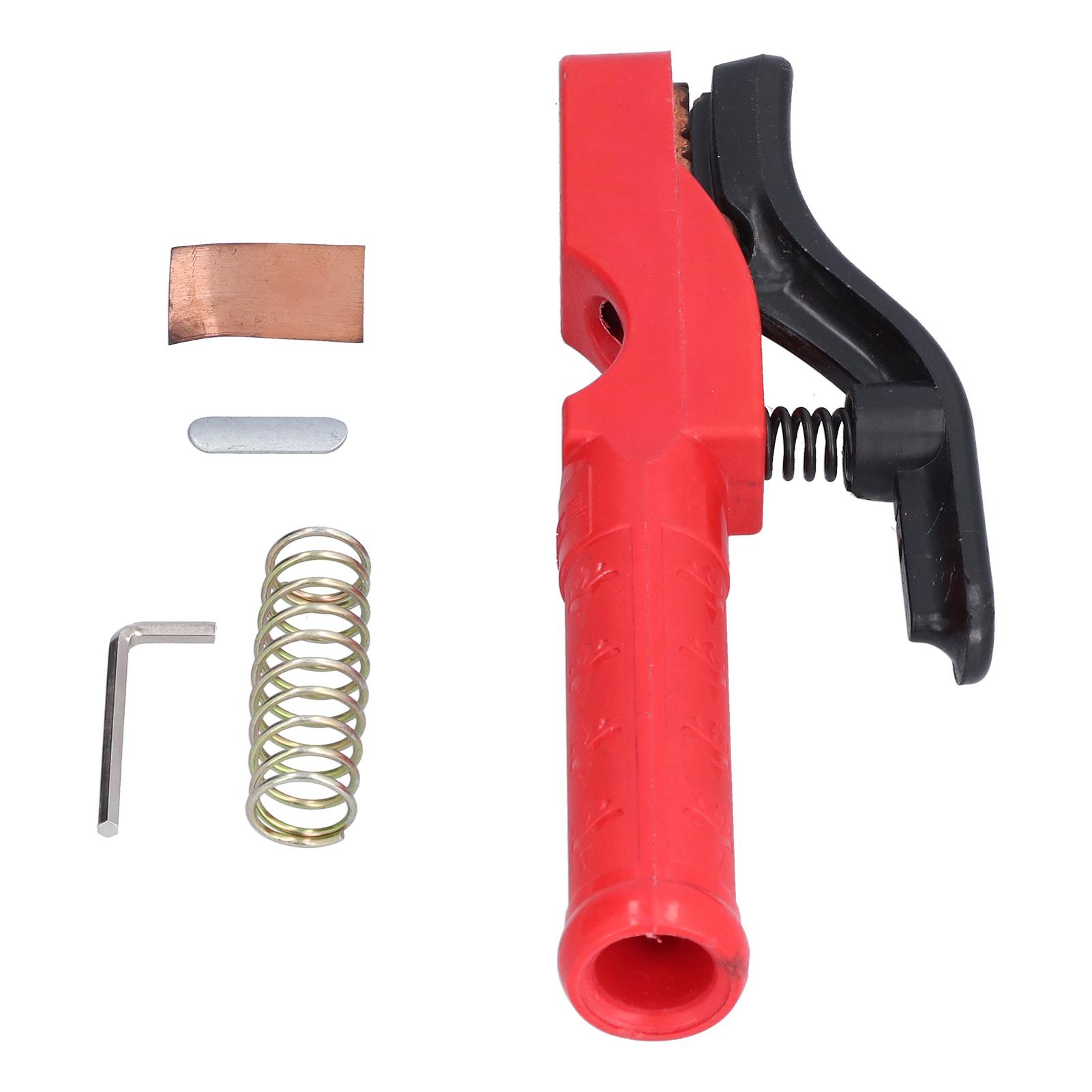 Welding Electrode Holder Conductivity Double Protection Insulated Handle Welding Electrode Clamp
Welding Electrode Holder Conductivity Double Protection Insulated Handle Welding Electrode Clamp
