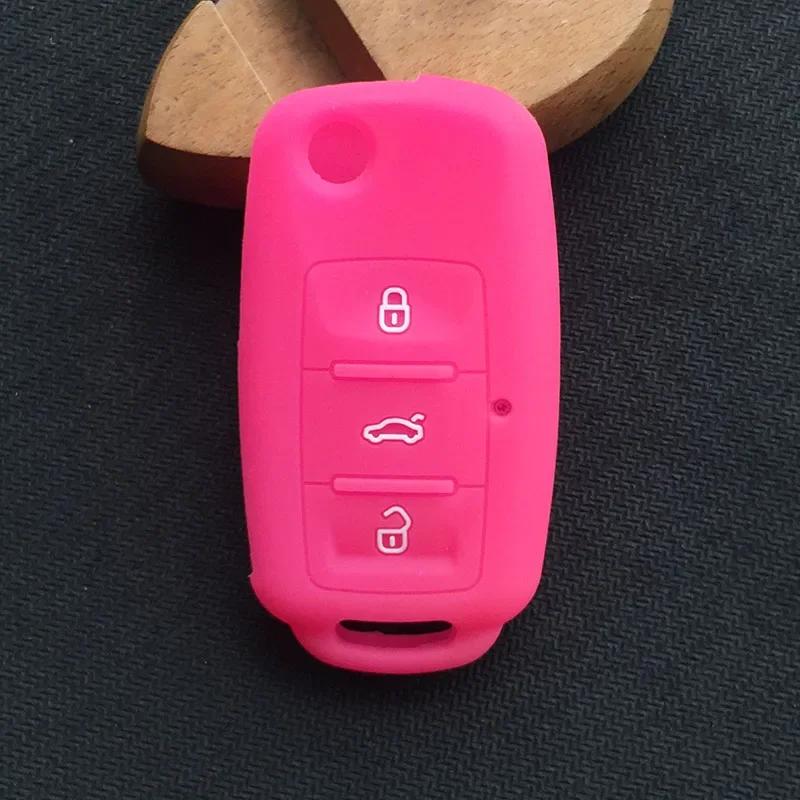 For VW Volkswagen Polo Passat B5 Tiguan Golf T4 Seat Leon Altea Ateca Skoda Octavia Superb rubber car key cover silicone case Яскраво-рожевий
For VW Volkswagen Polo Passat B5 Tiguan Golf T4 Seat Leon Altea Ateca Skoda Octavia Superb rubber car key cover silicone case Яскраво-рожевий