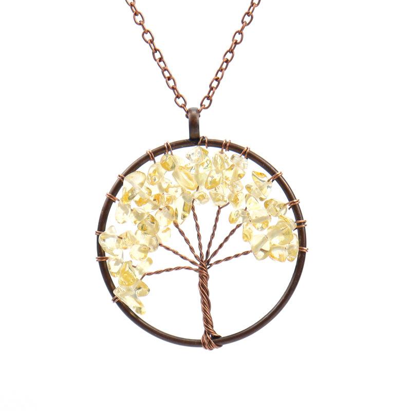 Vintage Handmade Colorful Gravel Crystal Tree Of Life Pendant Necklace Fortune Tree Necklace N83 цитриновый
Vintage Handmade Colorful Gravel Crystal Tree Of Life Pendant Necklace Fortune Tree Necklace N83 цитриновый