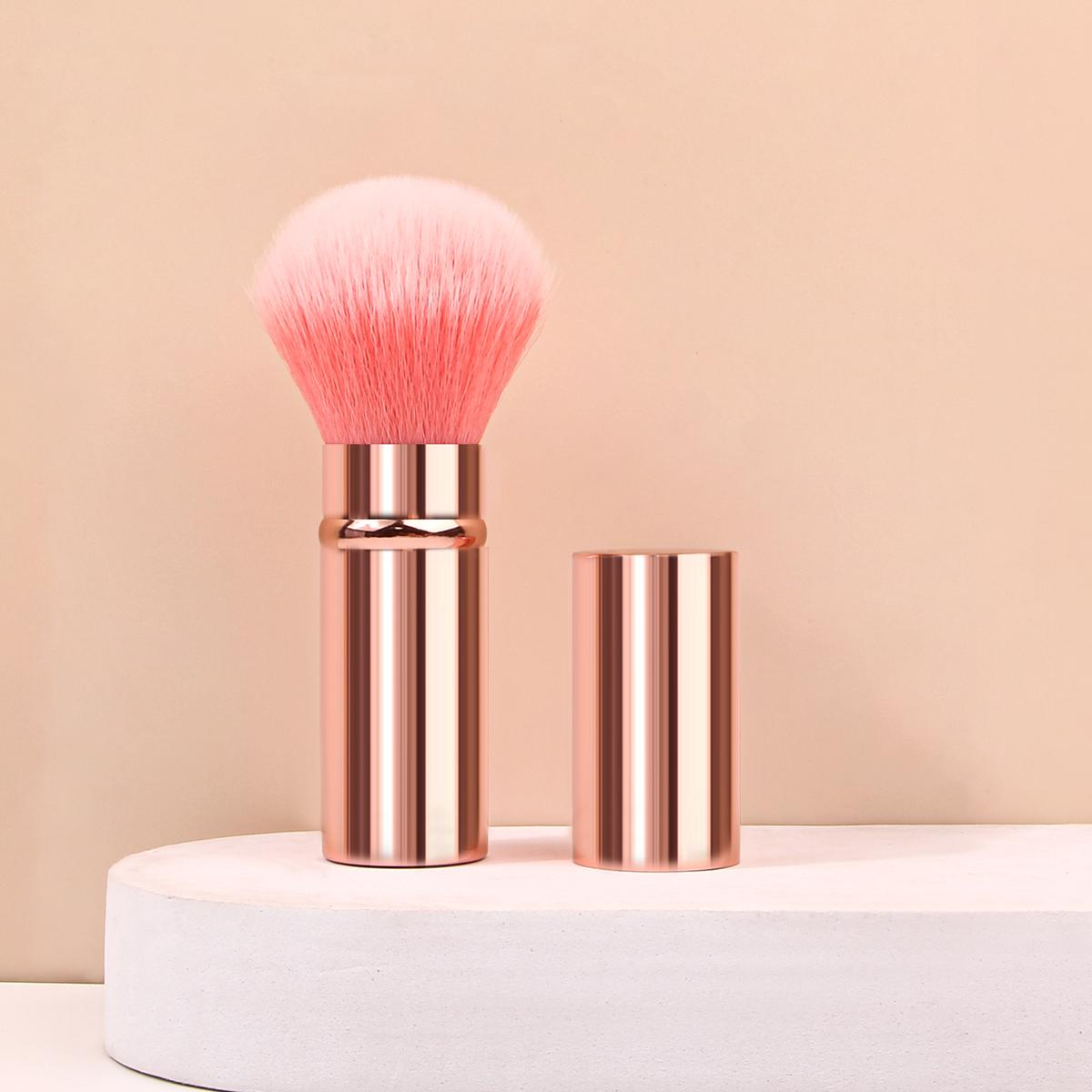 Portable travel Single telescopic Brush Loose Brush Soft Blush Brush Mushroom Head Powder Setting Brush Multi-functional brush розового золота
Portable travel Single telescopic Brush Loose Brush Soft Blush Brush Mushroom Head Powder Setting Brush Multi-functional brush розового золота